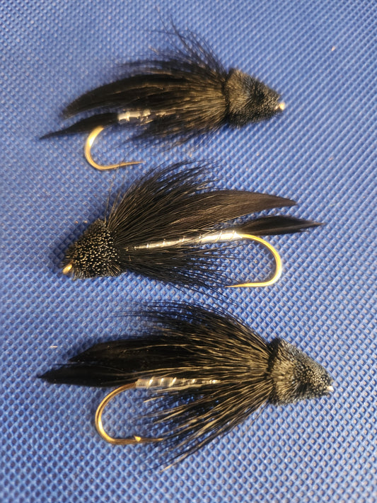 Muddler Minnow Fly, Muddler Minnow Black #2
