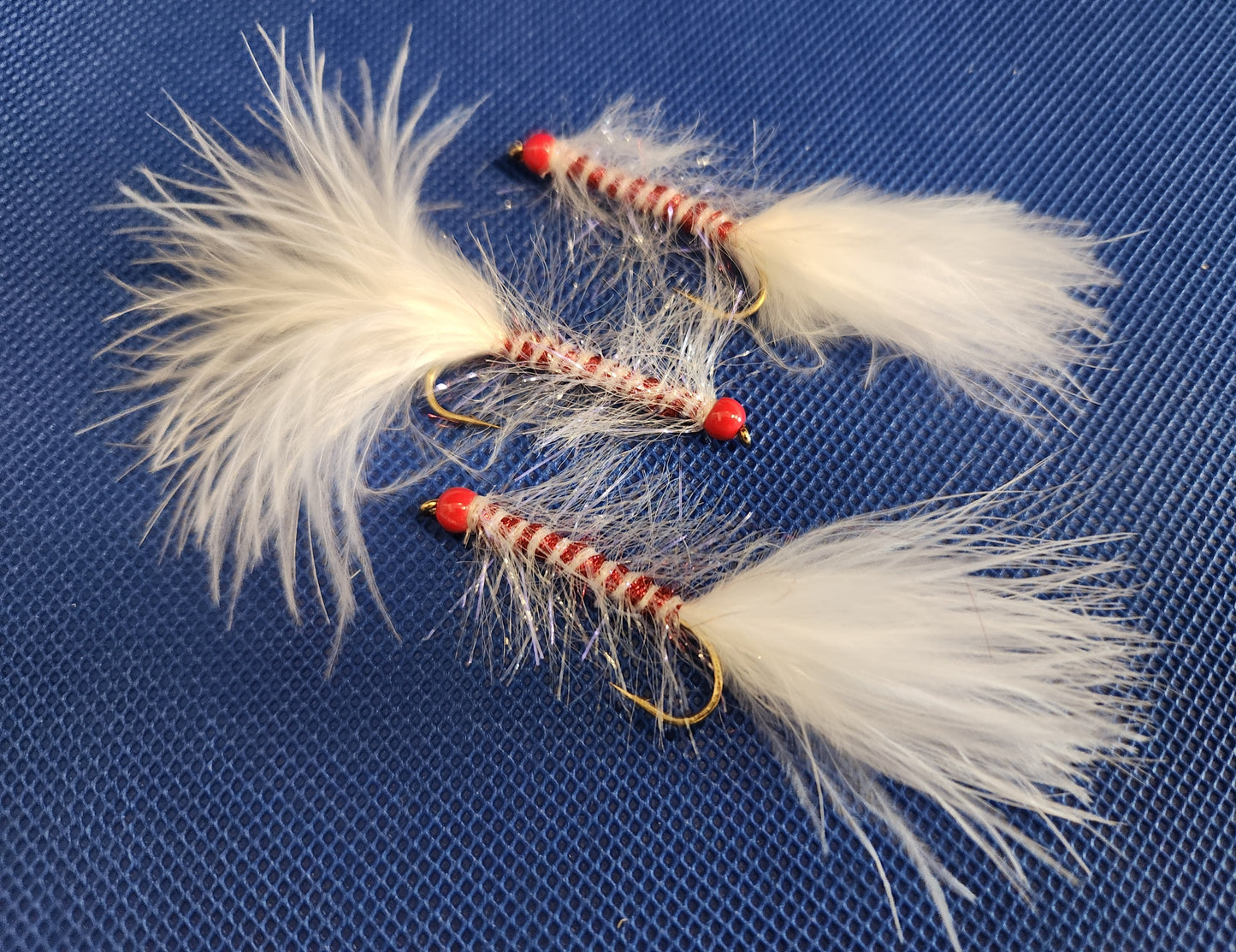 Ken's Red Head Polar Bugger, Woolly Bugger, Bead Head Bugger #2