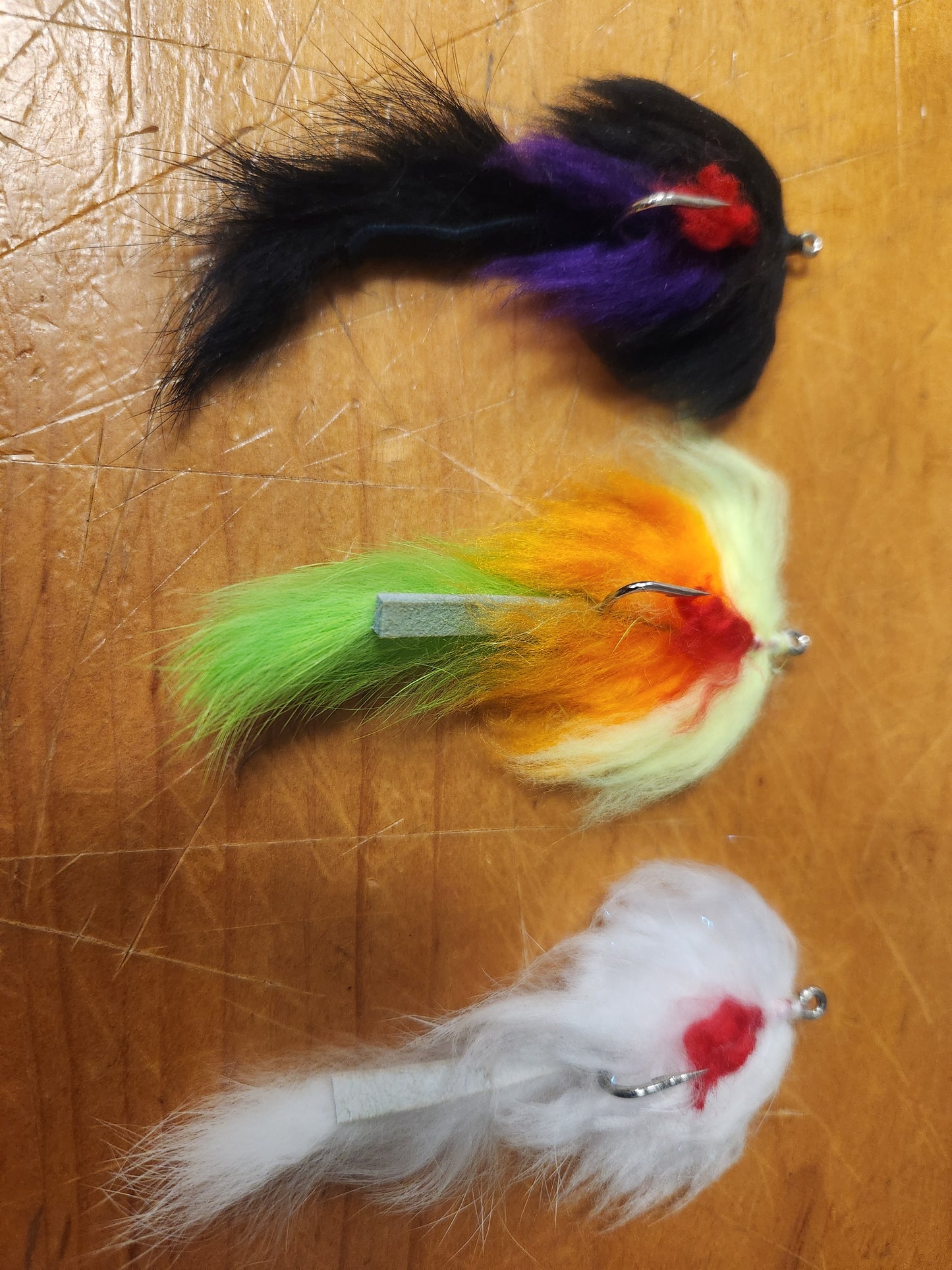 Flatfish Minnow Streamer Fly, Ken's Flatfish Streamer, Streamer Fly (video of fly)