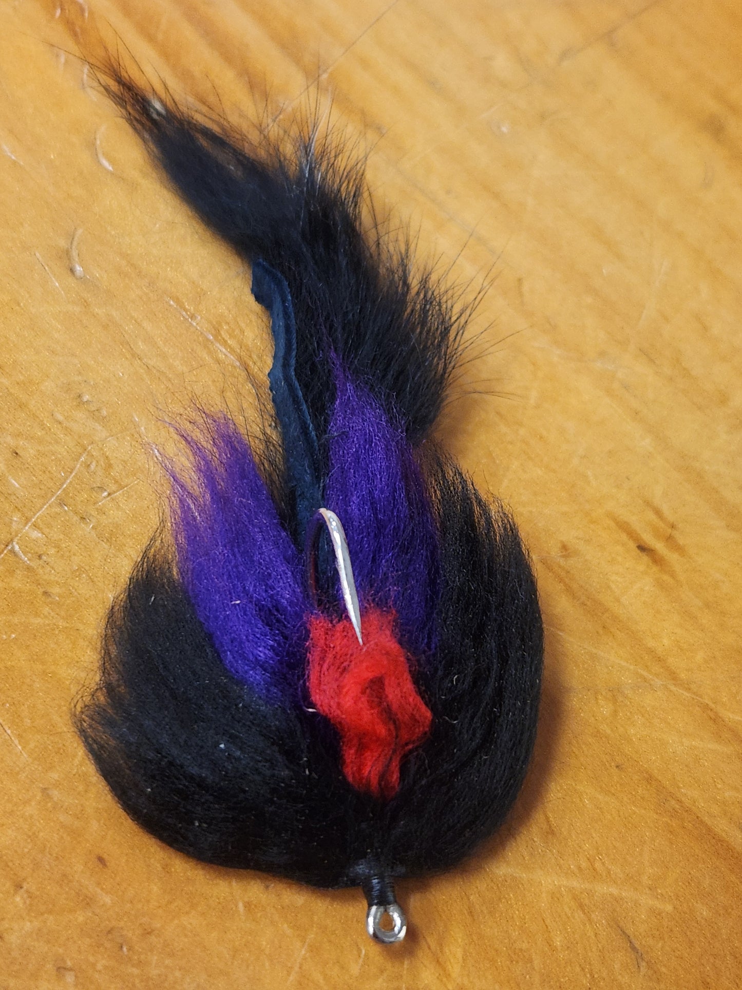 Flatfish Minnow Streamer Fly, Ken's Flatfish Streamer, Streamer Fly (video of fly)