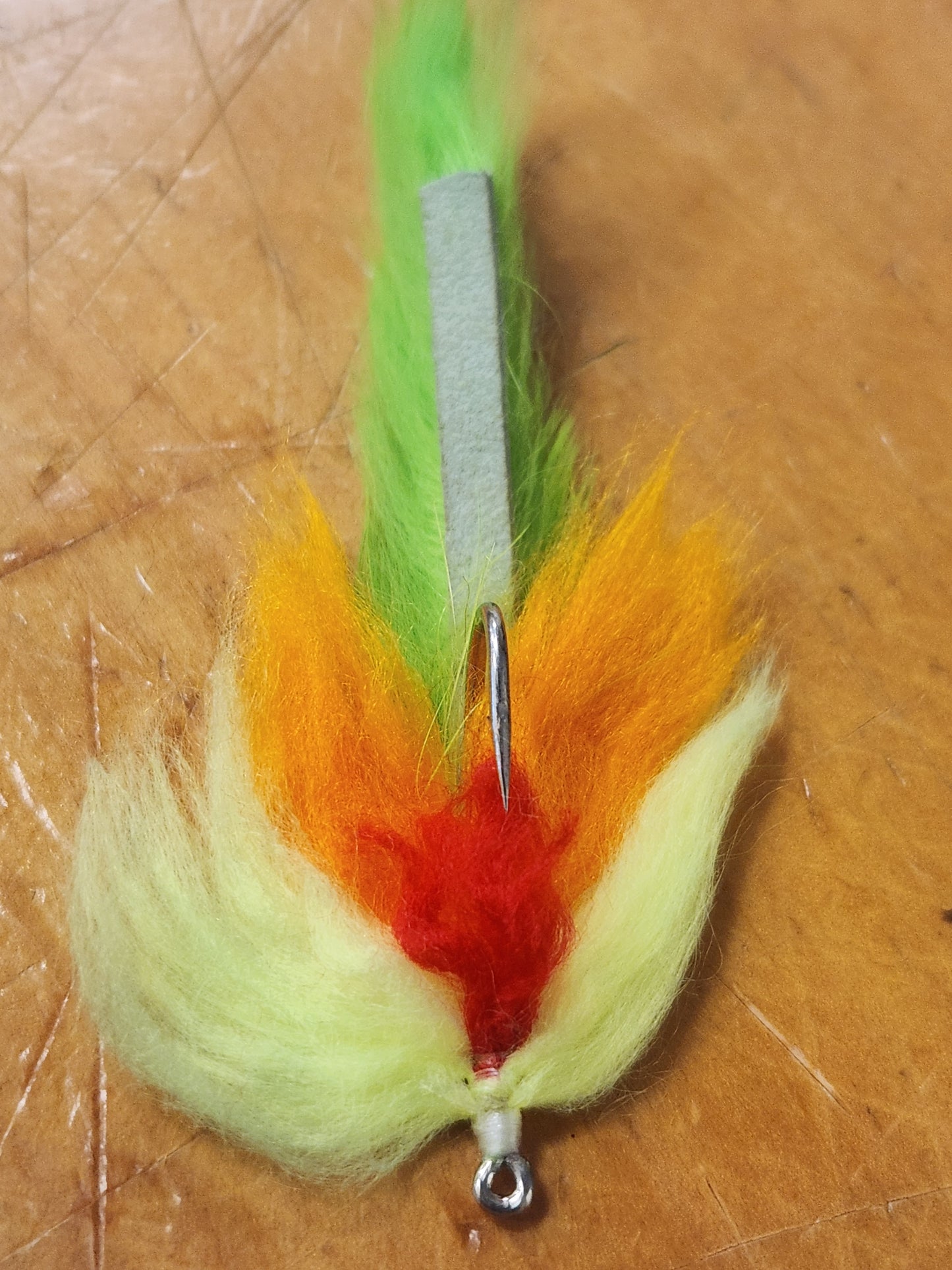 Flatfish Minnow Streamer Fly, Ken's Flatfish Streamer, Streamer Fly (video of fly)