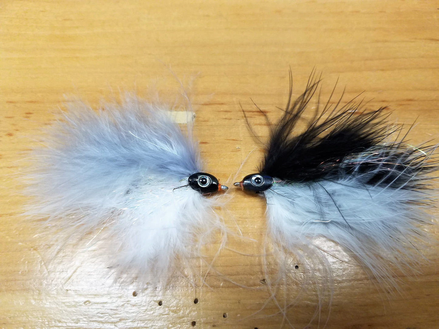 Marabou Diver Streamer Fly, Marabou Baitfish,  Salt Water Streamer Fly, Schminnow Fly, Herring, Alewive Fly, Smelt Fly