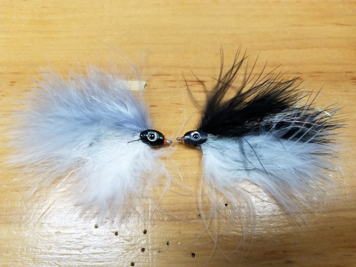 Marabou Diver Streamer Fly, Marabou Baitfish,  Salt Water Streamer Fly, Schminnow Fly, Herring, Alewive Fly, Smelt Fly