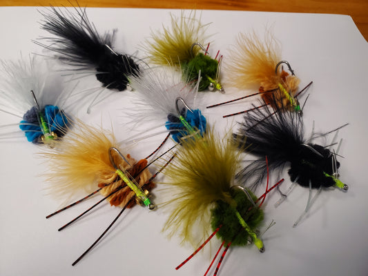 Articulated Baitfish Mini's, Mini Articulated Minnow, Streamer Fly – Baxter  House River Outfitters