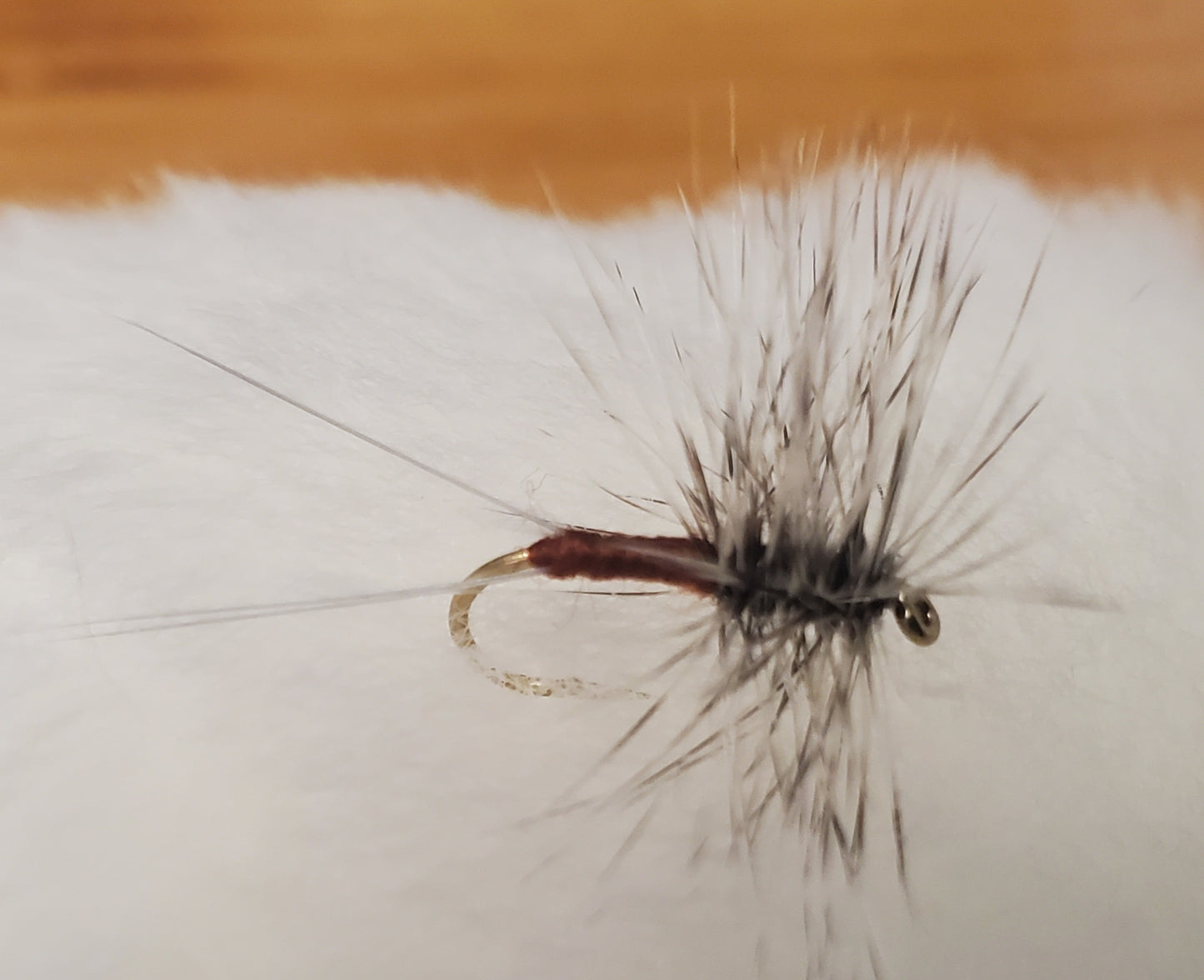 Rusty Spinner Selection, Ken's Hackle Wing Rusty Spinner Selection, 6 or 12 Fly Selection