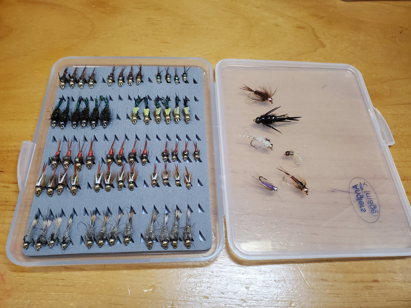 66 Bead Head Nymph Trout Flies in fly Box, Trout Fly Assortment, Nymph –  Baxter House River Outfitters