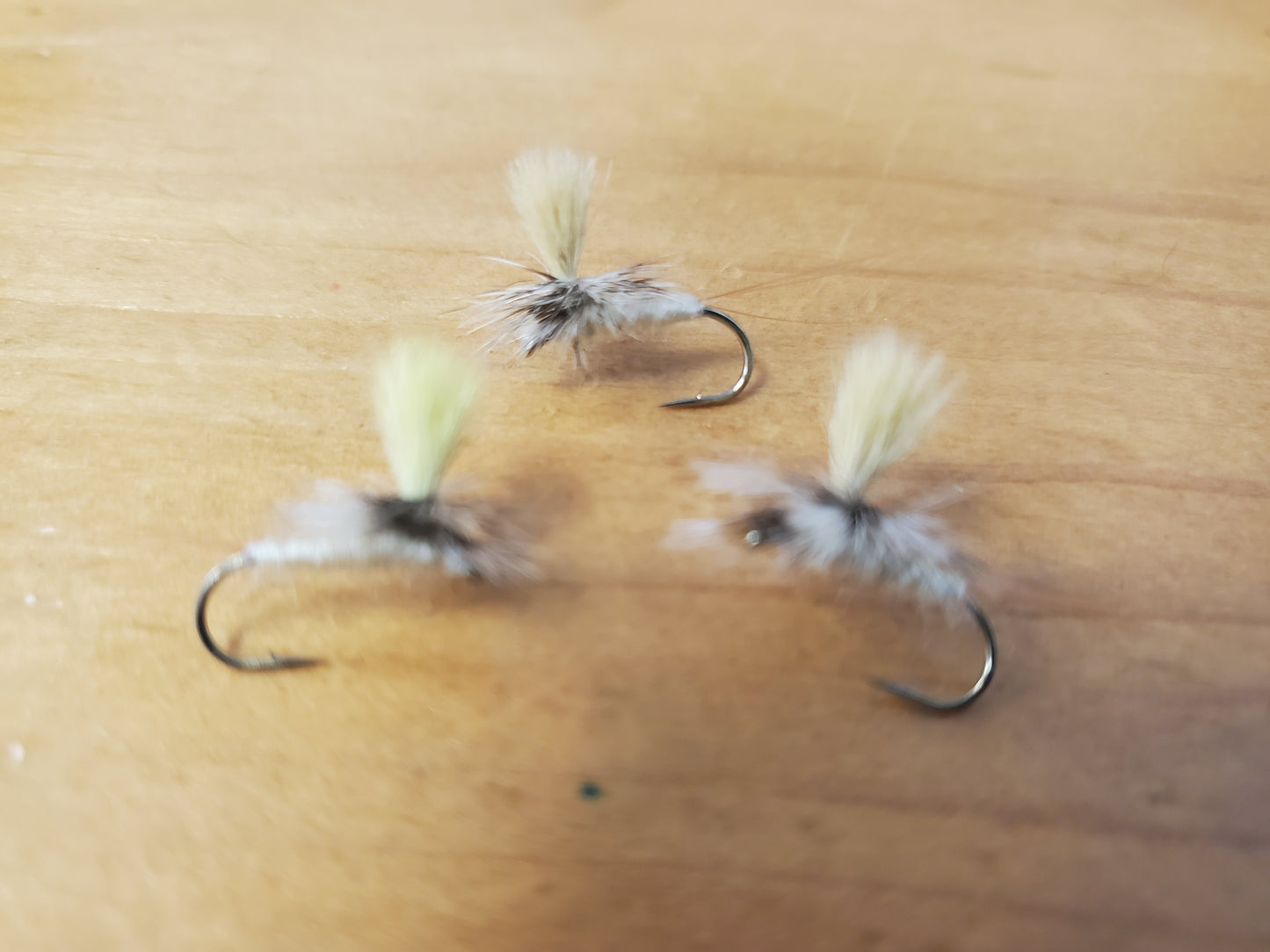 Hi Vis Cahill Parachute Dry Fly #12- 3 PACK