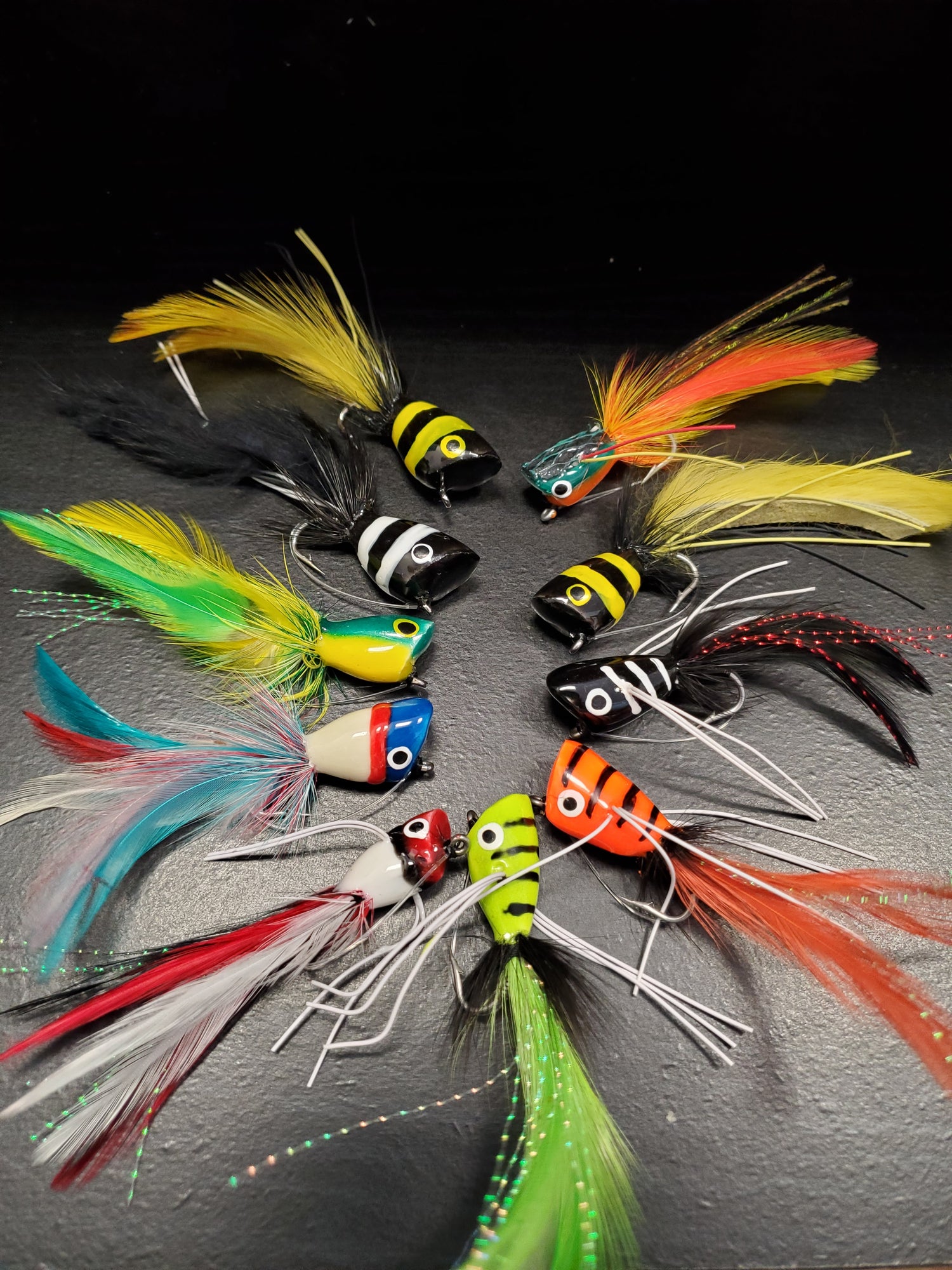 bass popper lure 10 Bass Popper Selection, Salt Water Poppers – Baxter House River Outfitters