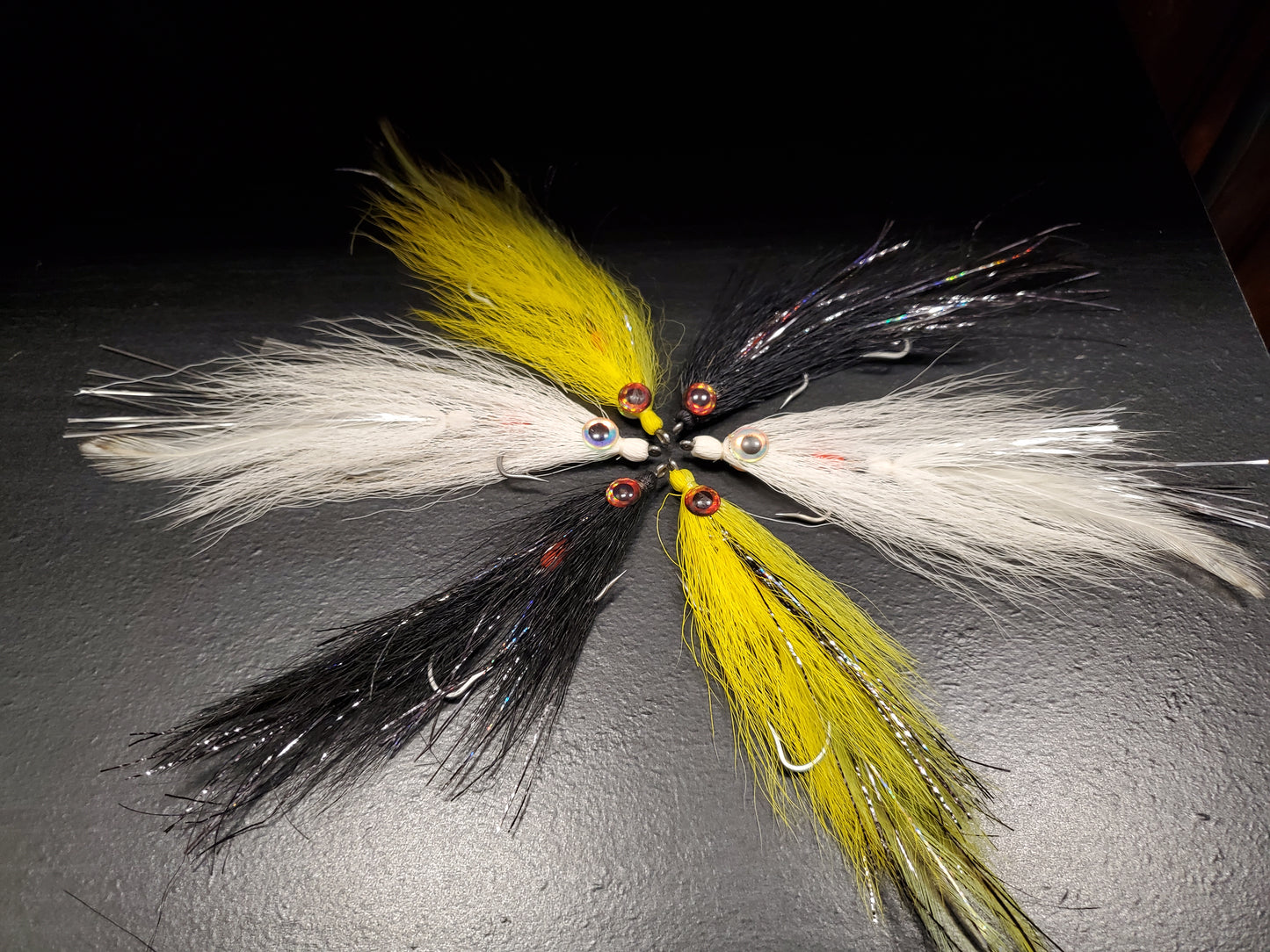 Articulated Deceiver Fly, Lefty's Deceiver, Articulated Deceiver Streamer Fly