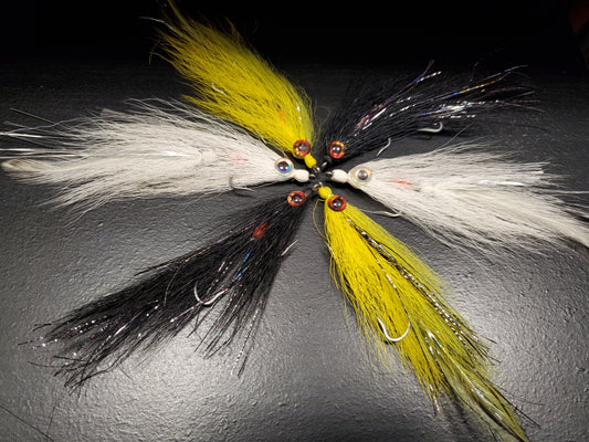 Articulated Deceiver Fly, Lefty's Deceiver, Articulated Deceiver Streamer Fly