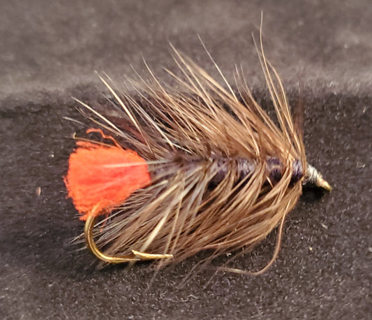 Ralph Graves FISHING FLY , Ralph Graves Collector Fly, Woolly Worm #6
