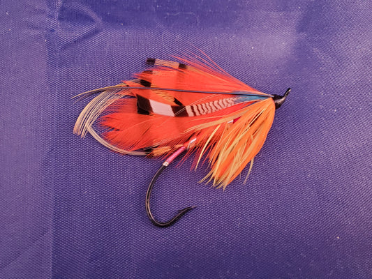Orange Parsons Atlantic Salmon Fly