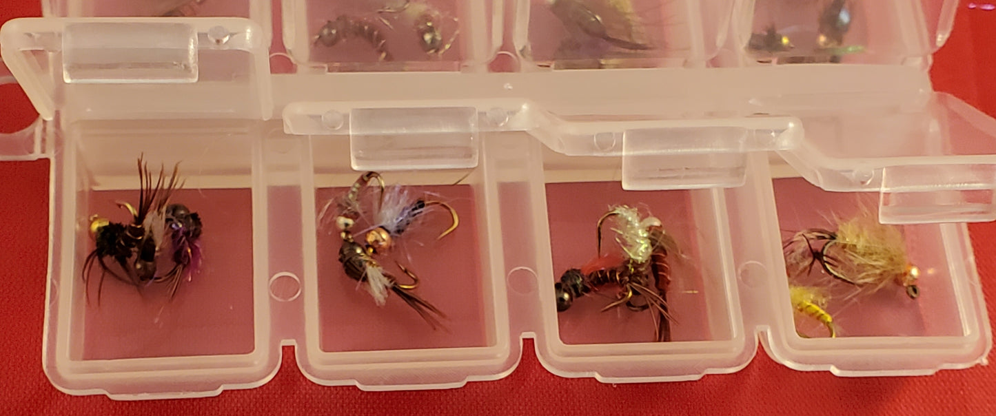Tungsten Nymph Selection, Ken's Ultimate Tail Water Nymph Selection