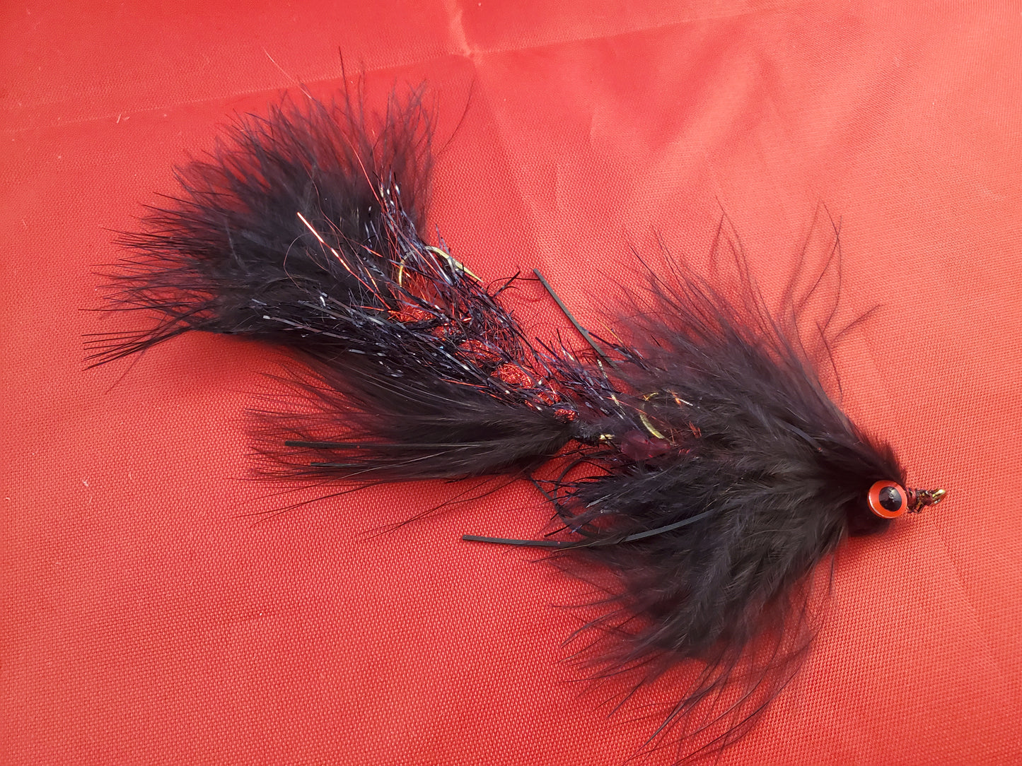 Ken's Upper Delaware Peanut Streamer, Circus Peanut, Articulated Streamer Fly