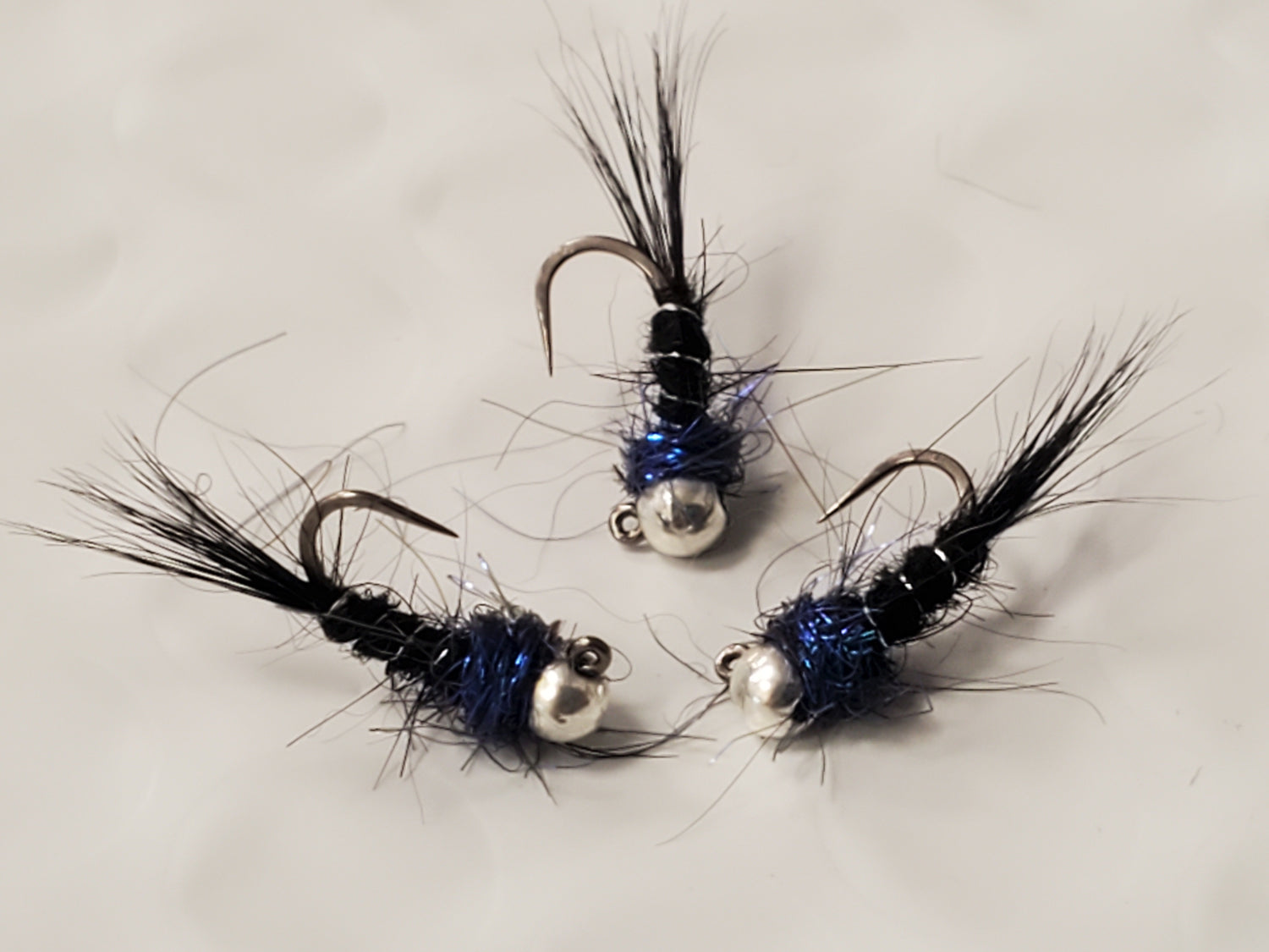 Kylebooker Fly Tying Brass Beads 2.5mm 3.5mm Nymph Bead Heads Eyes Material