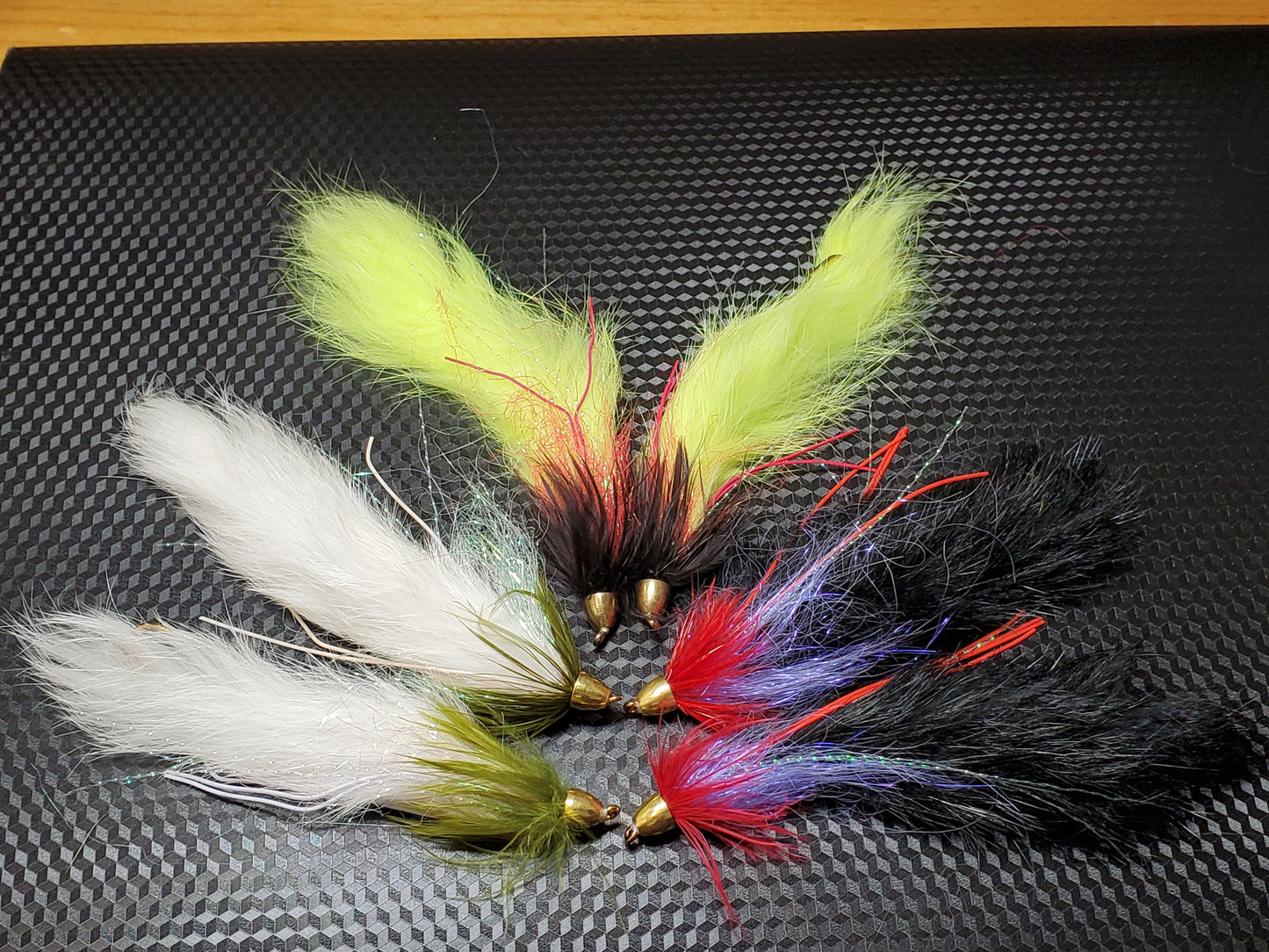 Conehead Leech, Conehead Rabbit Leech, Conehead Streamer Fly, String Leech, SELECTION