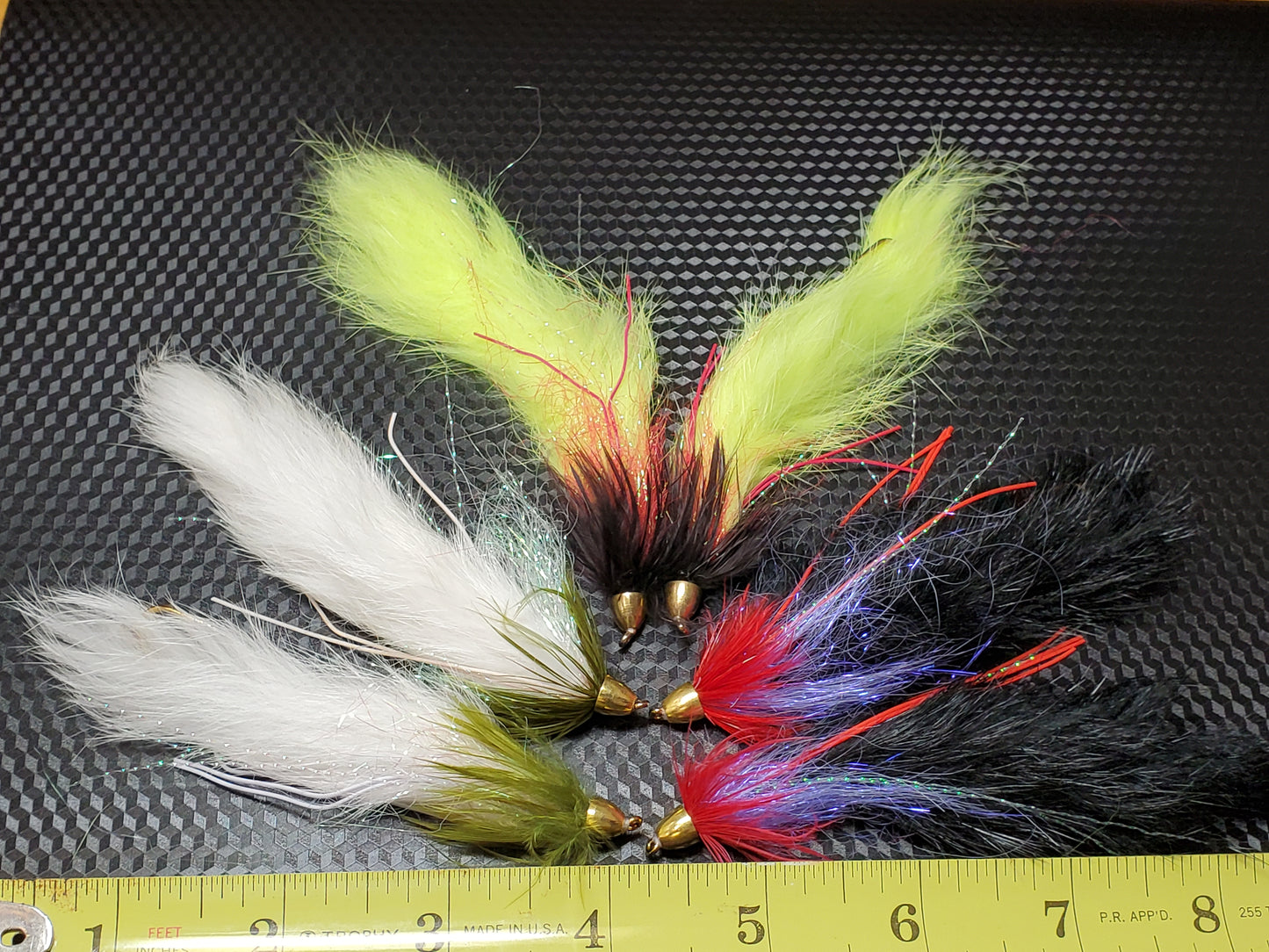 Conehead Leech, Conehead Rabbit Leech, Conehead Streamer Fly, String Leech, SELECTION
