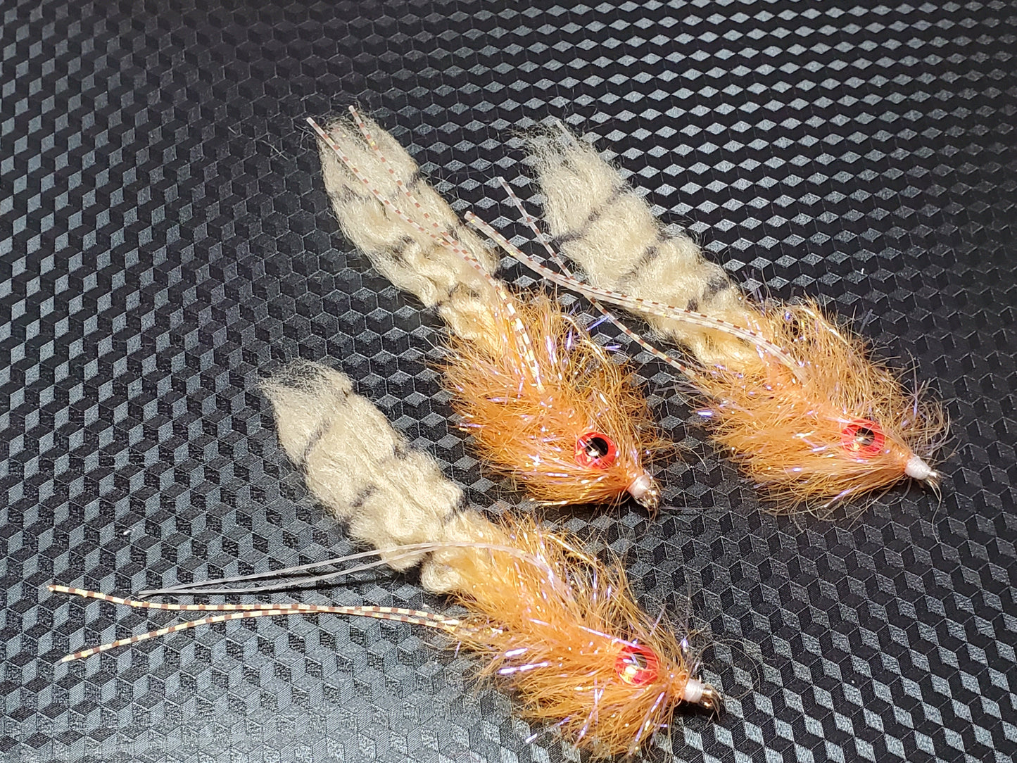 10 Redfish Crack Selection, Redfish Crack Fly, Redfish Slider