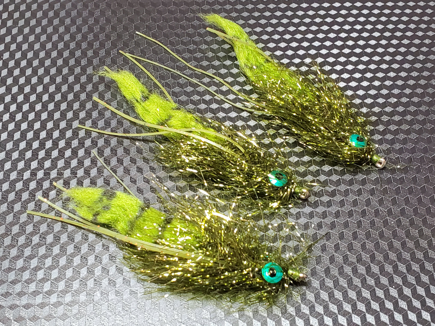 10 Redfish Crack Selection, Redfish Crack Fly, Redfish Slider
