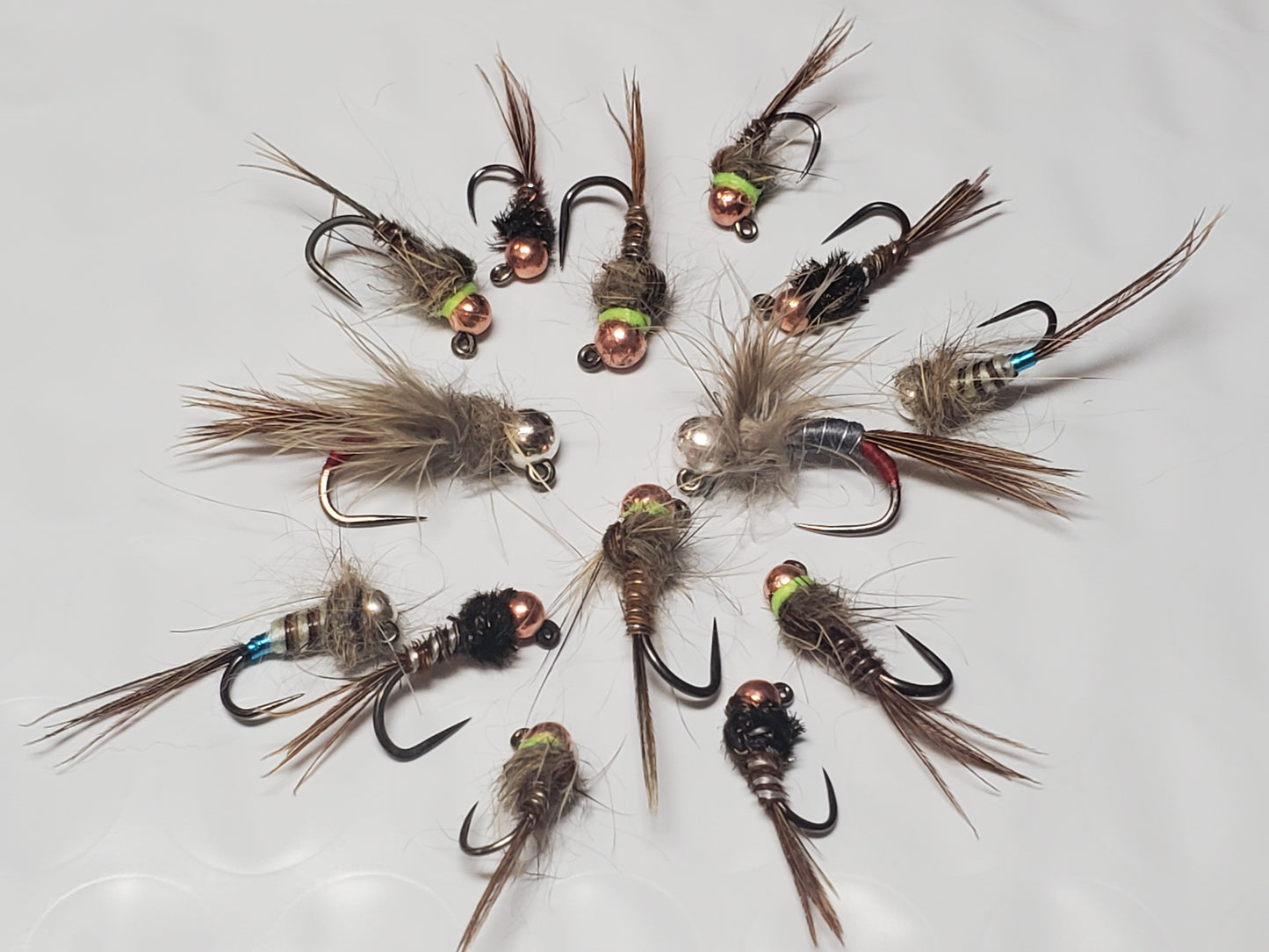 Tungsten Trout Jig Selection #1, Trout Jig, Trout Jig Nymph, 14 Trout –  Baxter House River Outfitters
