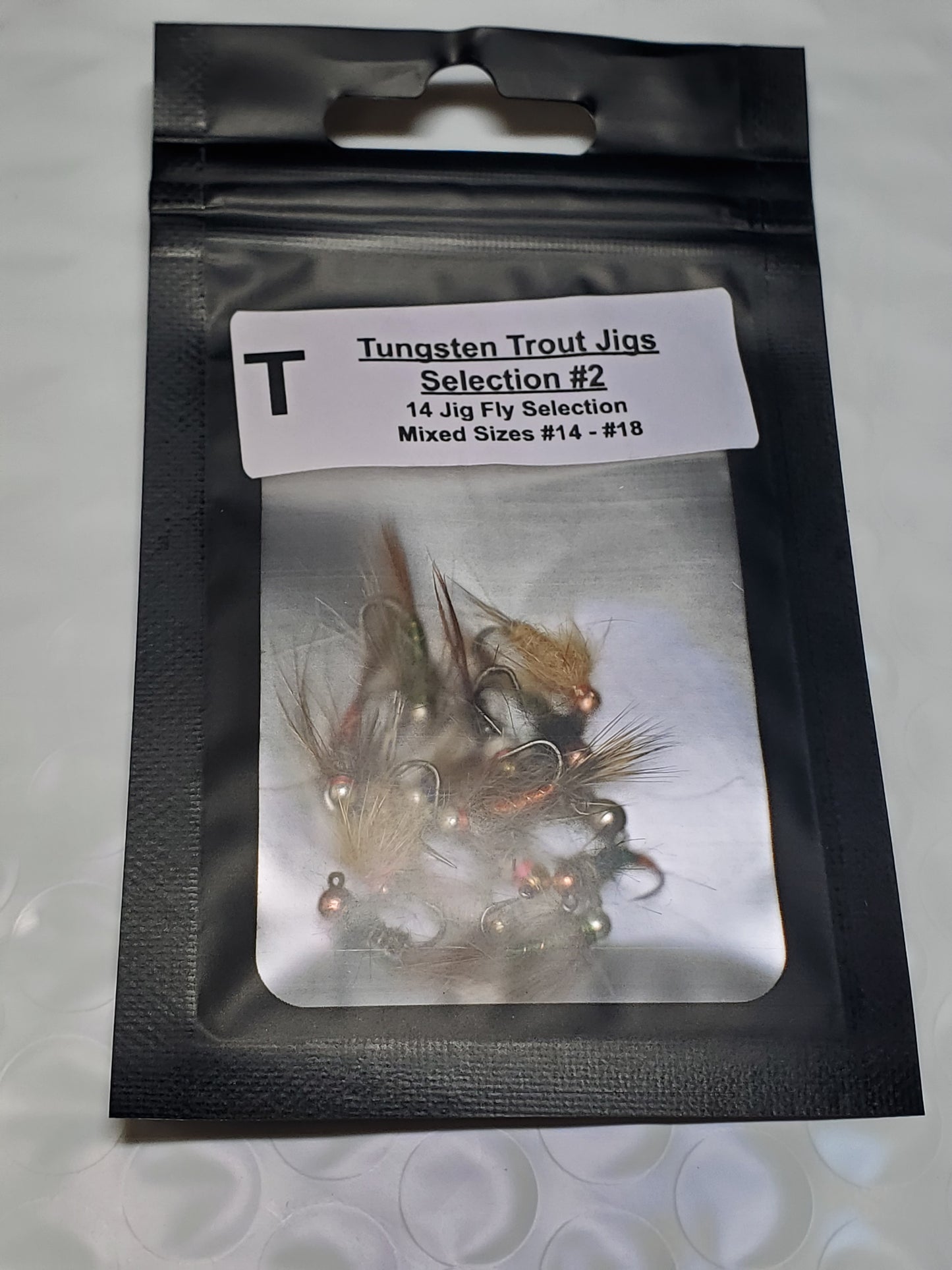 Tungsten Trout Jig Selection #2, Trout Jig, Trout Jig Nymph, 14 Trout Jigs