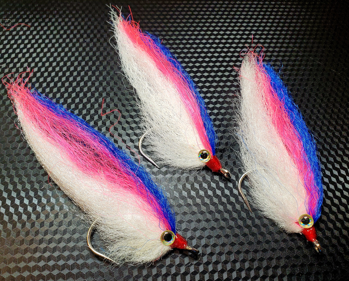 3 Peanut Bunker Fishing Fly SELECTION- Peanut Bunker, Striped Bass Fly, Striper Fly, Bunker Fly