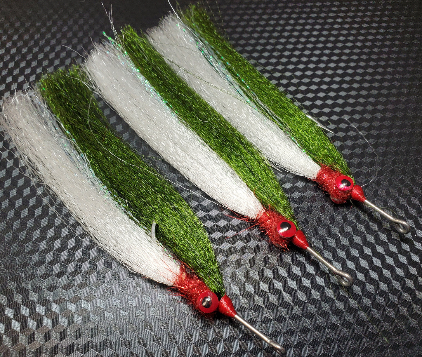 3 Ken's Indestructible Salt Water Clouser Minnow, Clouser Minnow. Salt Water Clouser Minnow