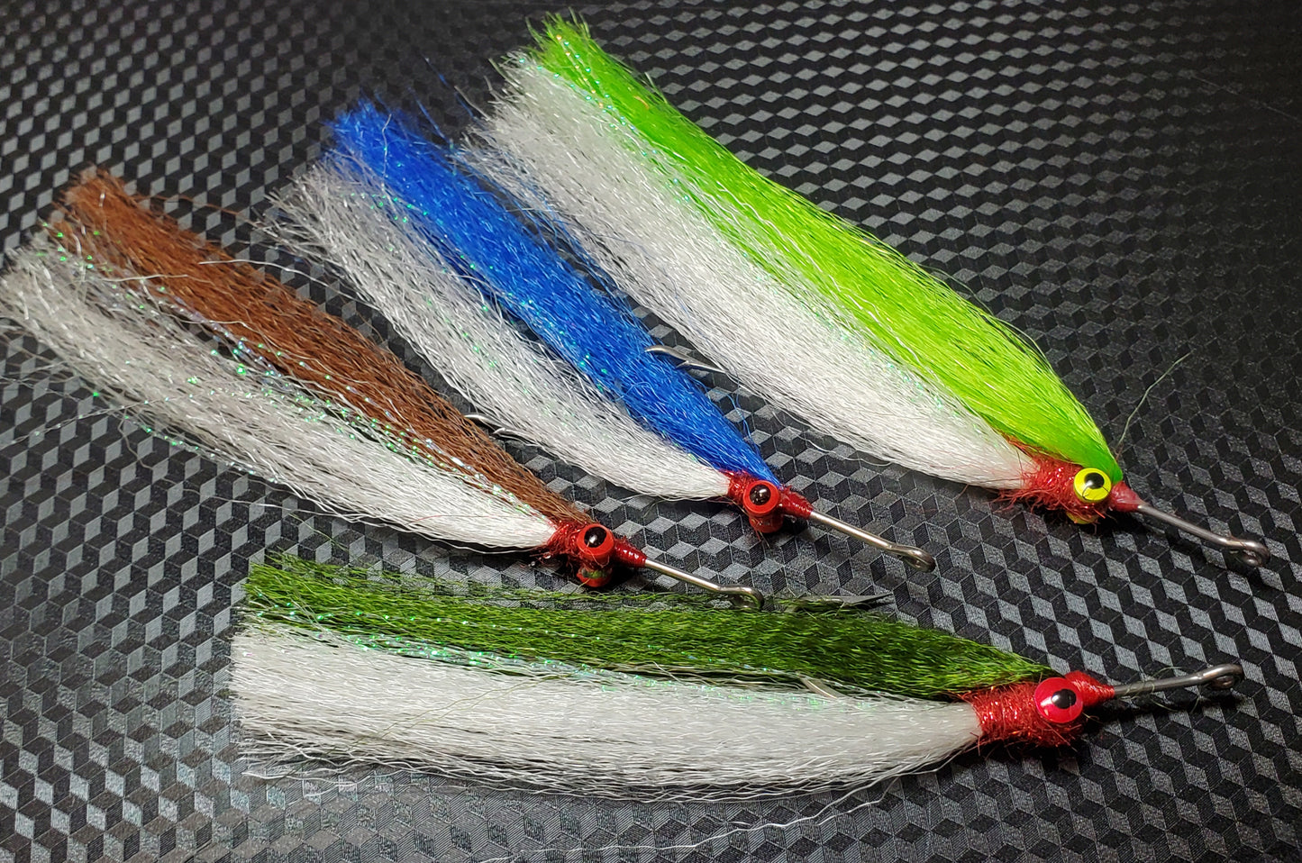 3 Ken's Indestructible Salt Water Clouser Minnow, Clouser Minnow. Salt Water Clouser Minnow