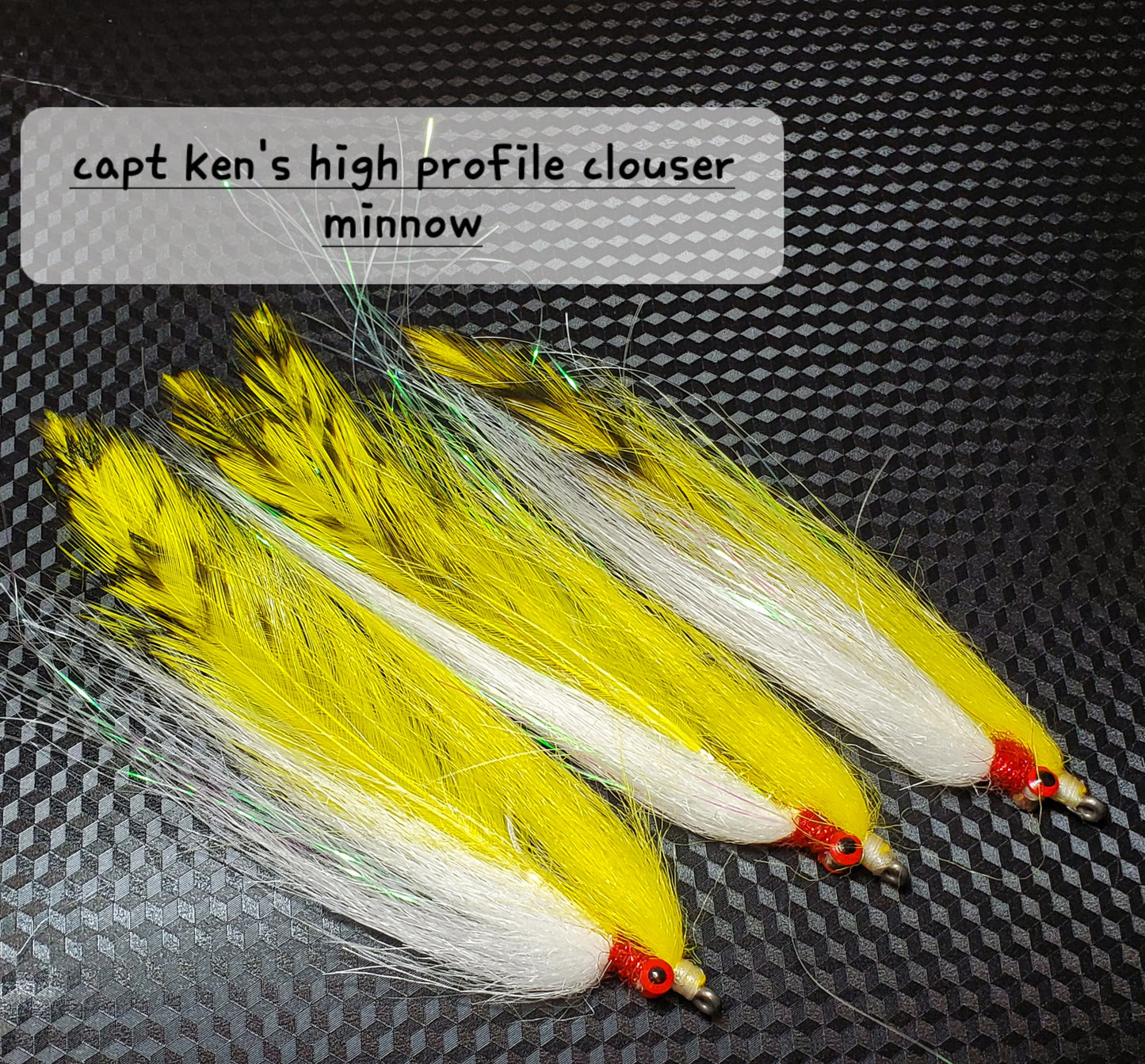 Salt Water Clouser, High Profile Clouser Minnow, Half and Half Streamer Fly,