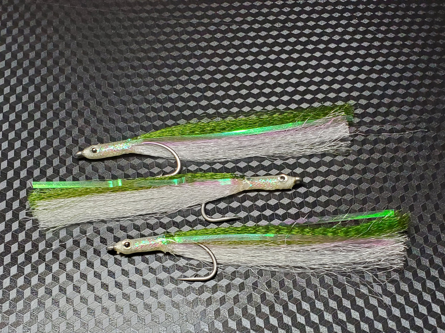 Glass Minnow Fly, Glass Minnow, Surf Candy,  Salt Water Streamer, Albie Fly