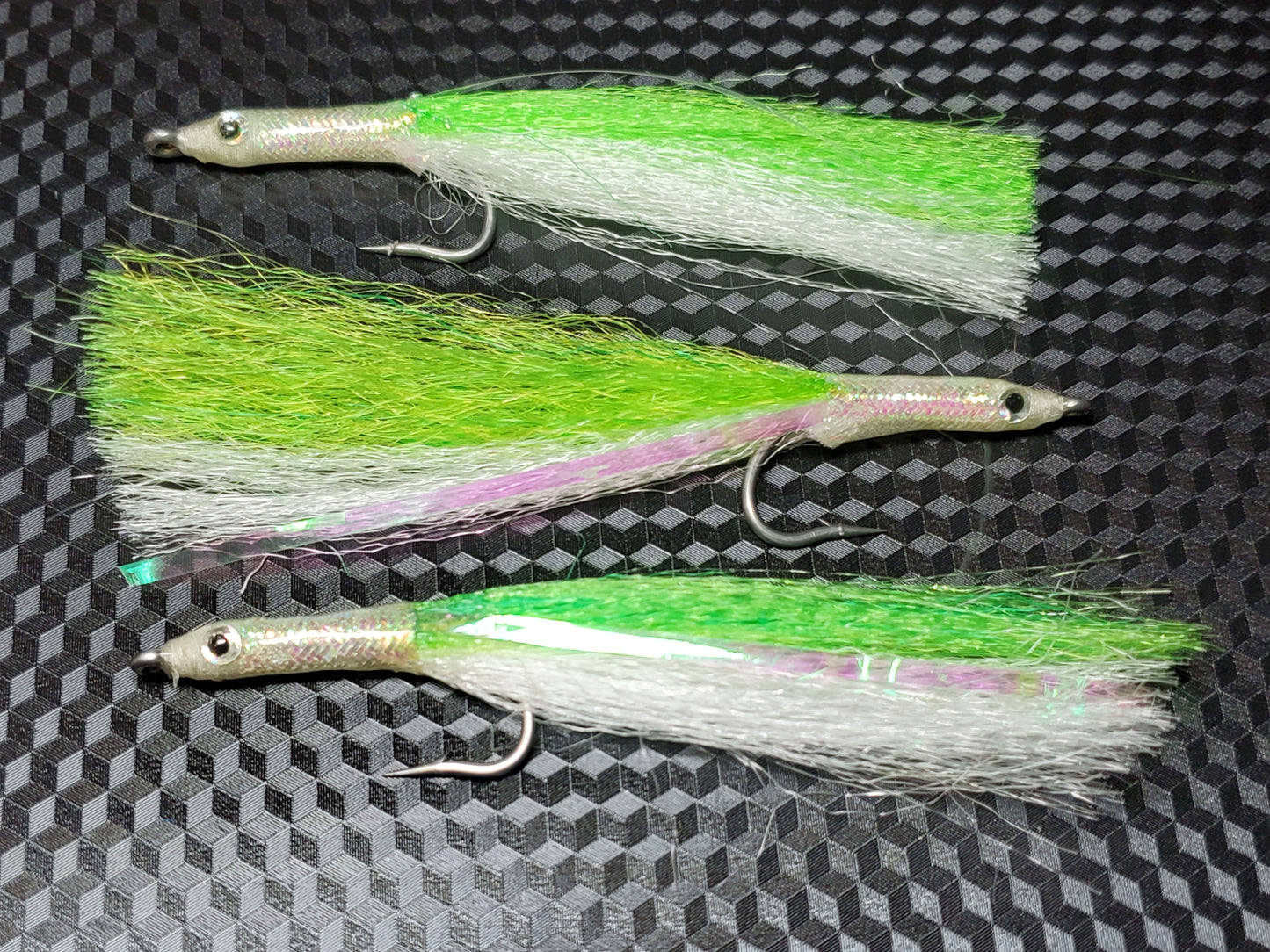 Glass Minnow Fly, Glass Minnow, Surf Candy,  Salt Water Streamer, Albie Fly