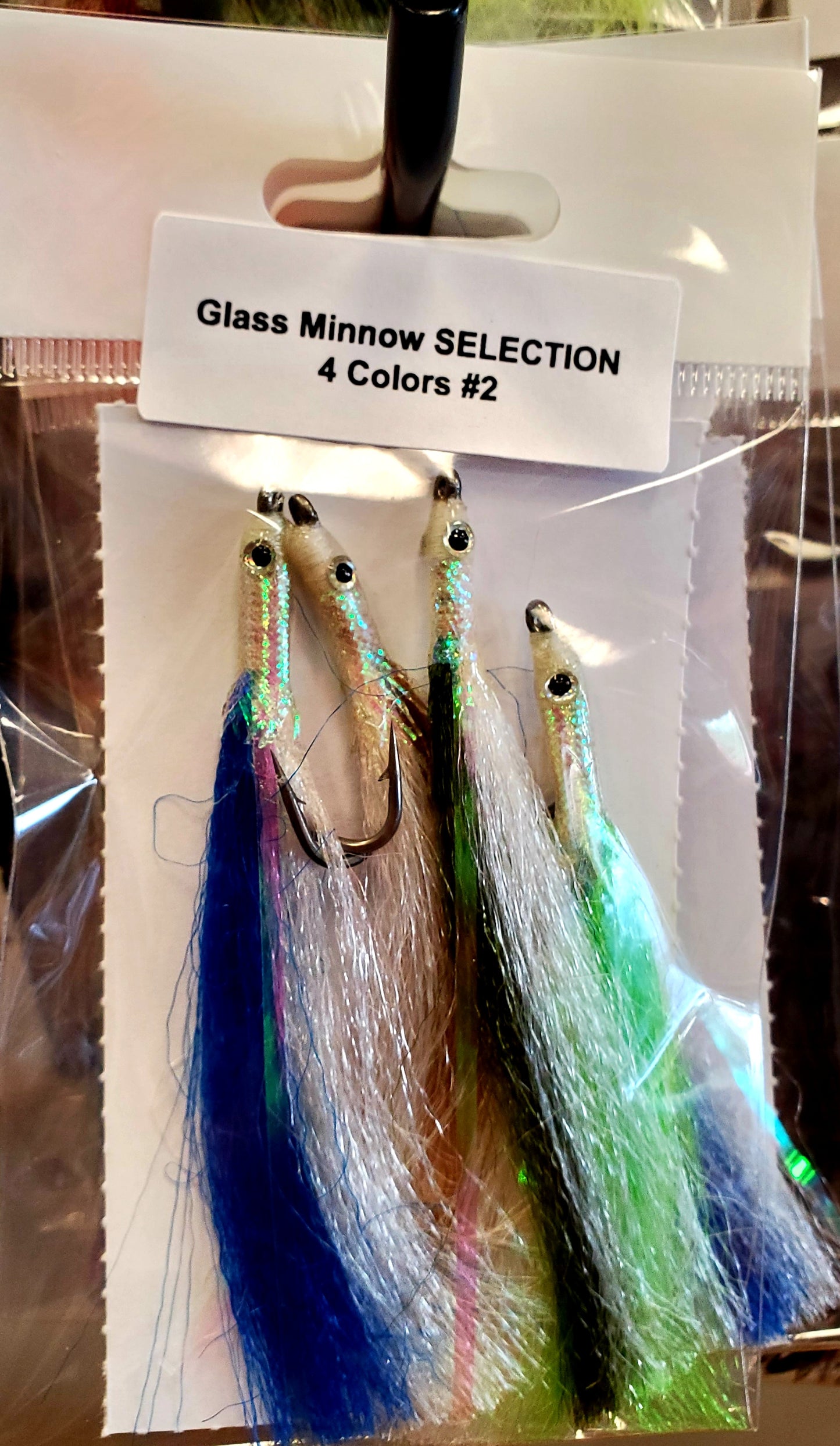 Glass Minnow Fly, Glass Minnow, Surf Candy,  Salt Water Streamer, Albie Fly