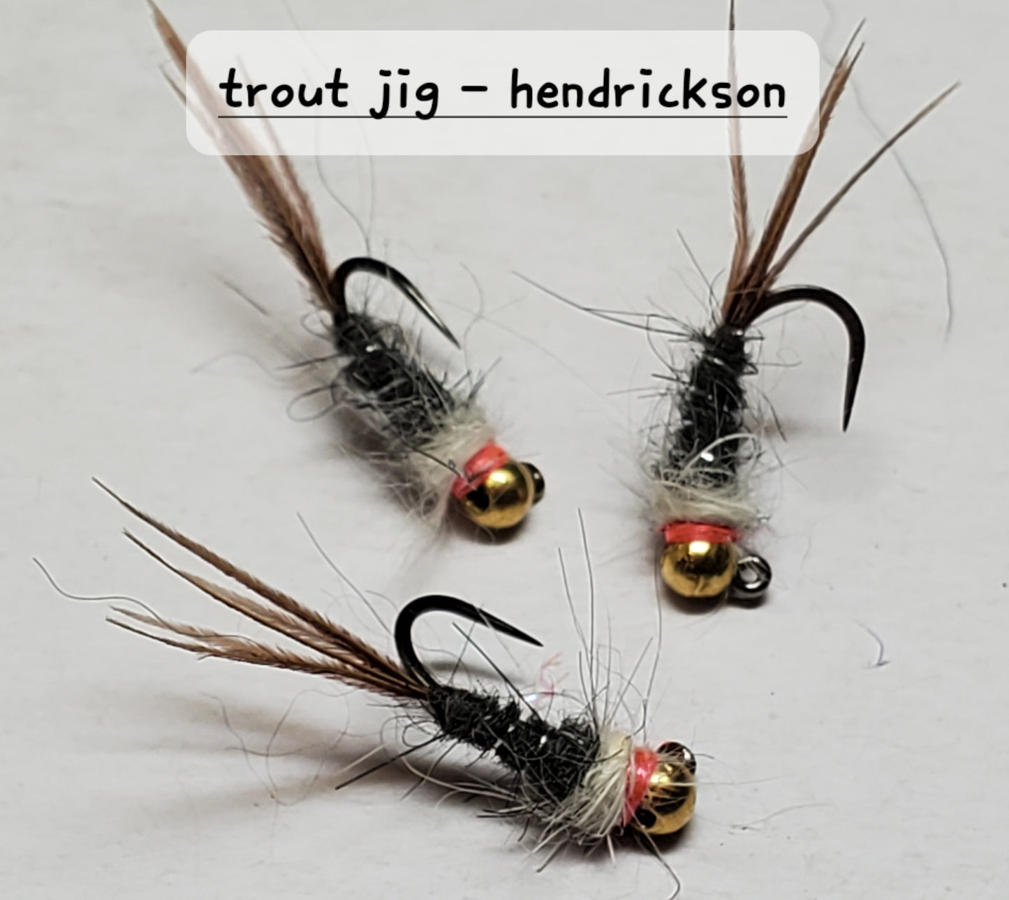 Trout Jig Hendrickson, Tungsten Bead Head Trout Jig, Trout Jig Nymph, Bead  Head Nymph