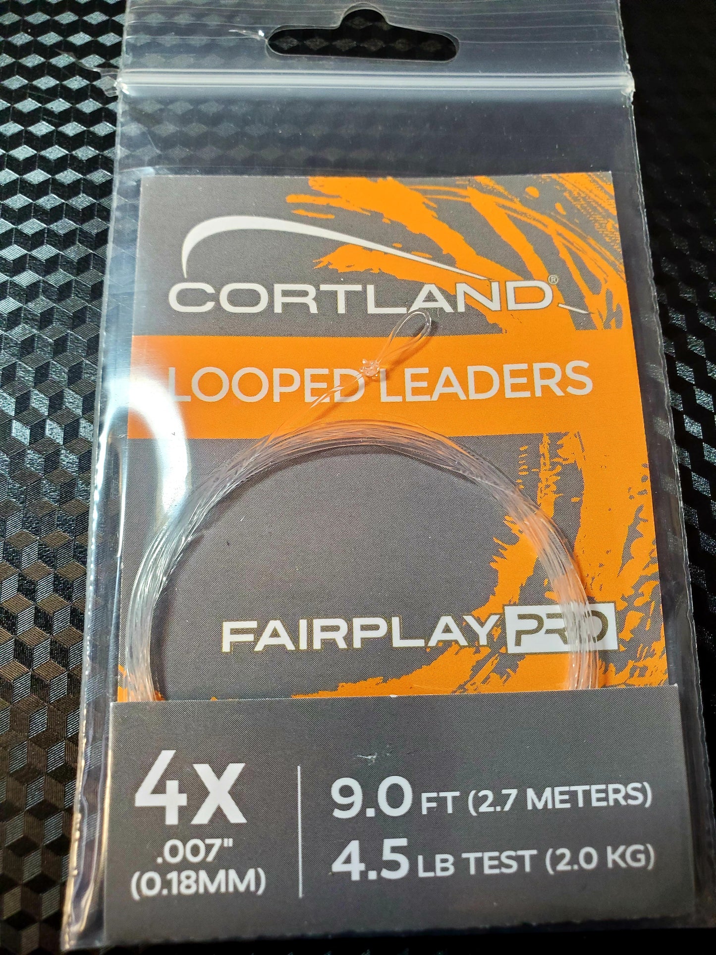 Cortland Fair Play Looped Leader -  9' Tapered Leader CLOSEOUT