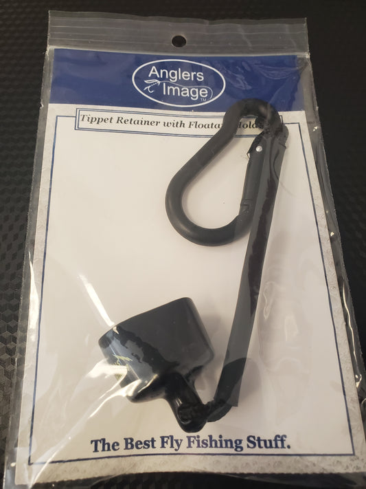 Tippet Retainer with  Floatant Holder, Tippet Holder