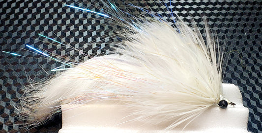 White Rabbit Fly, Salt Water Fly - White Rabbit, Flats Fly