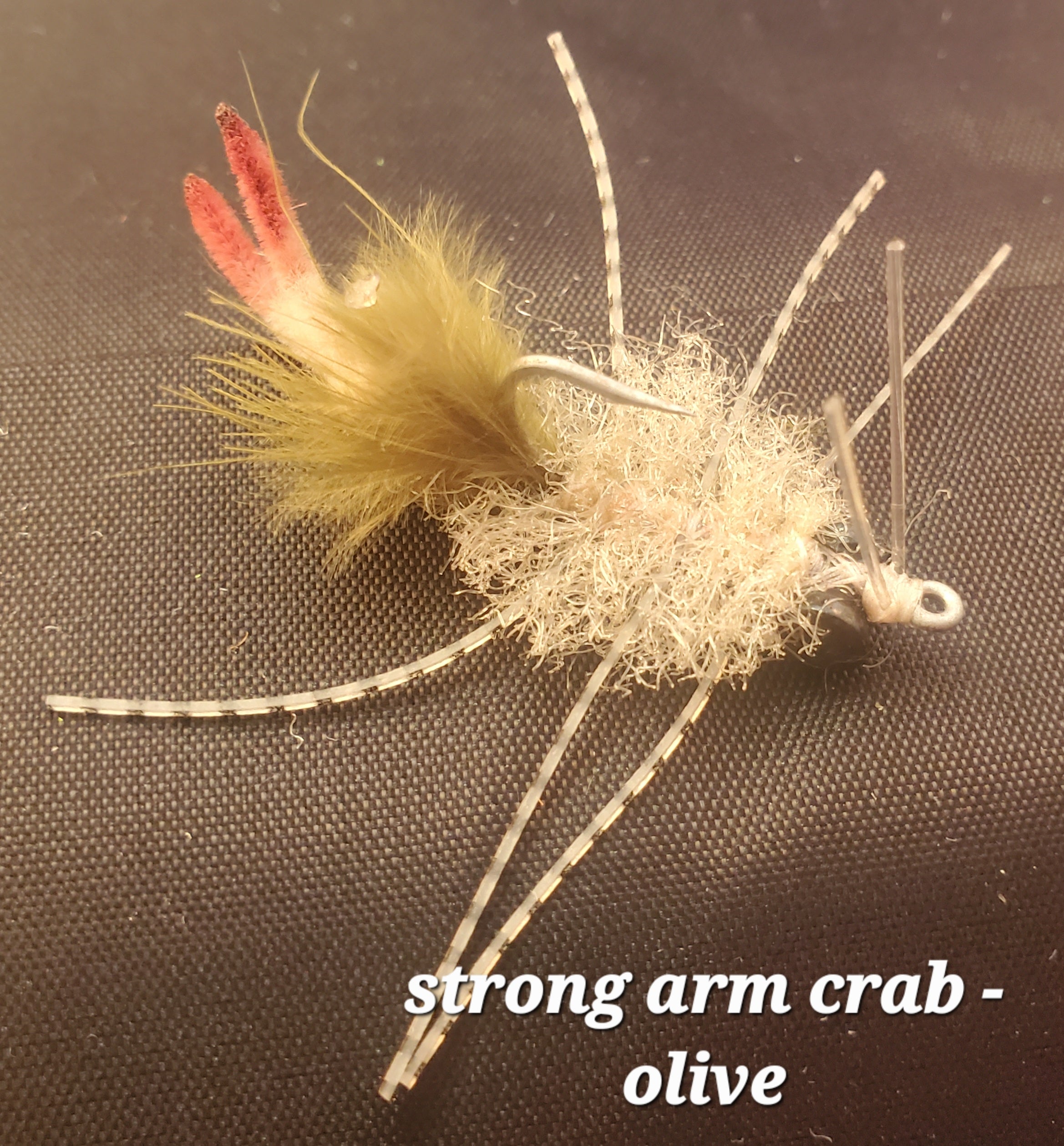 Crab flies for permit and bonefish