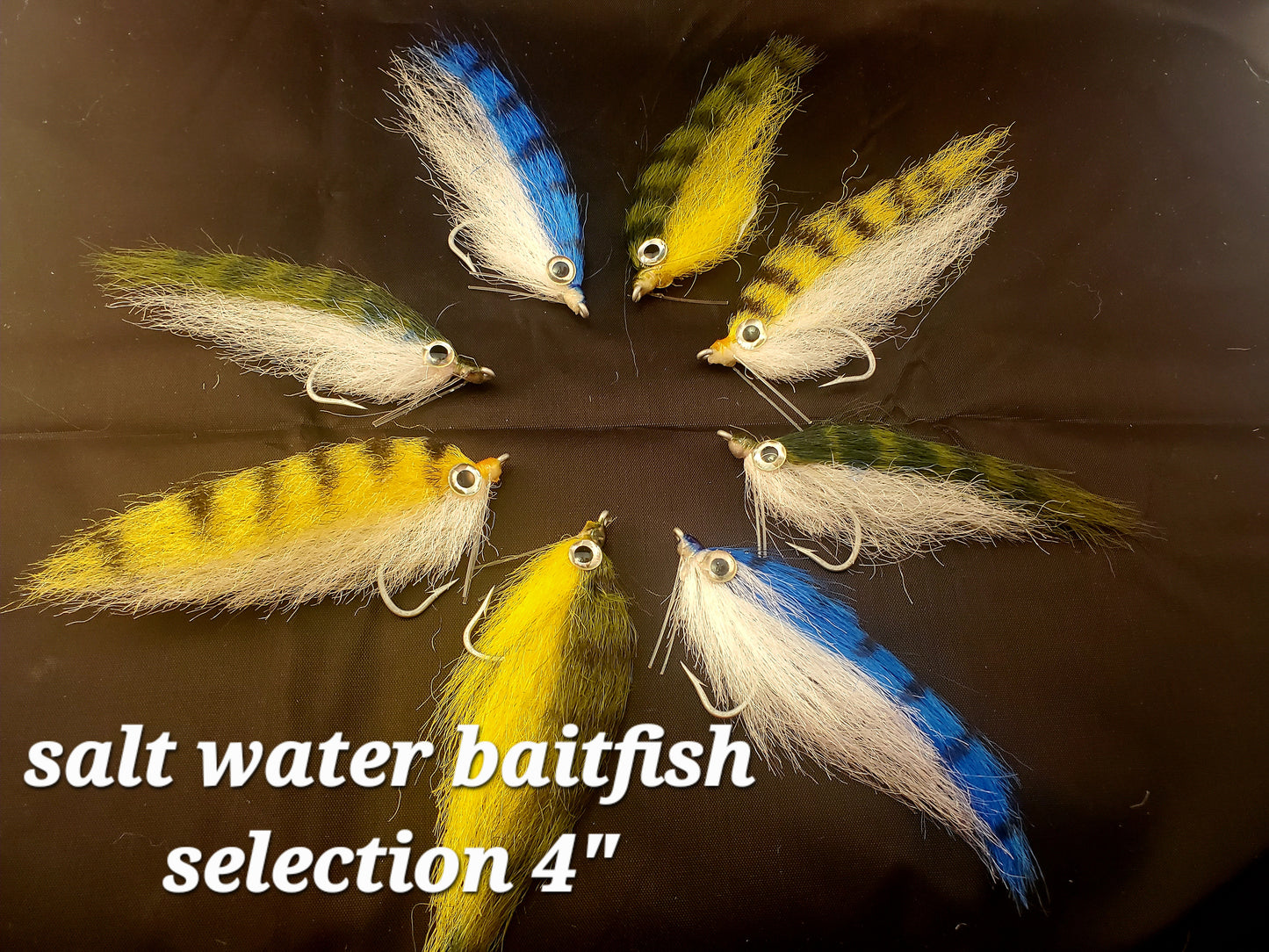 E P Baitfish Fly, Salt Water Baitfish, Salt Water Streamer Fly