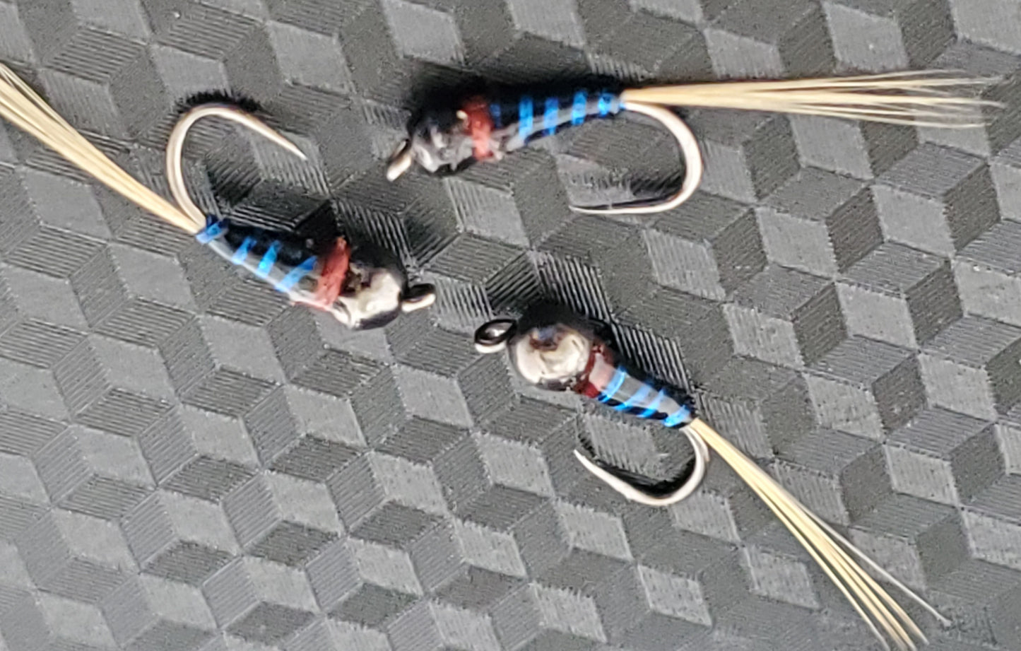 Tungsten Bead Perdigon Nymph, Tungsten Perdigon Nymph, Perdigon Nymph Black and Blue