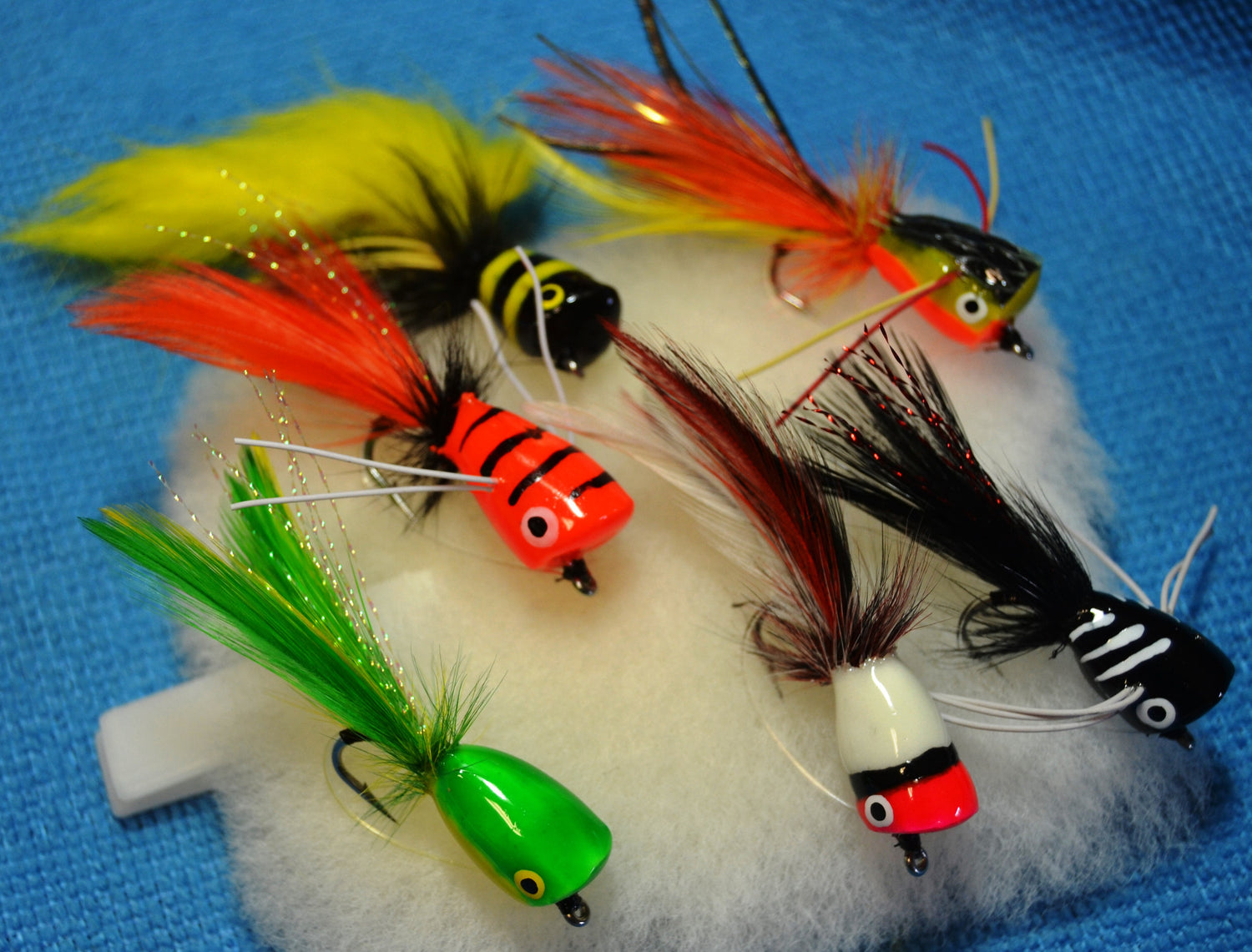 Bass Poppers, Popper Flies - 6 POPPER SELECTION – Baxter House River  Outfitters