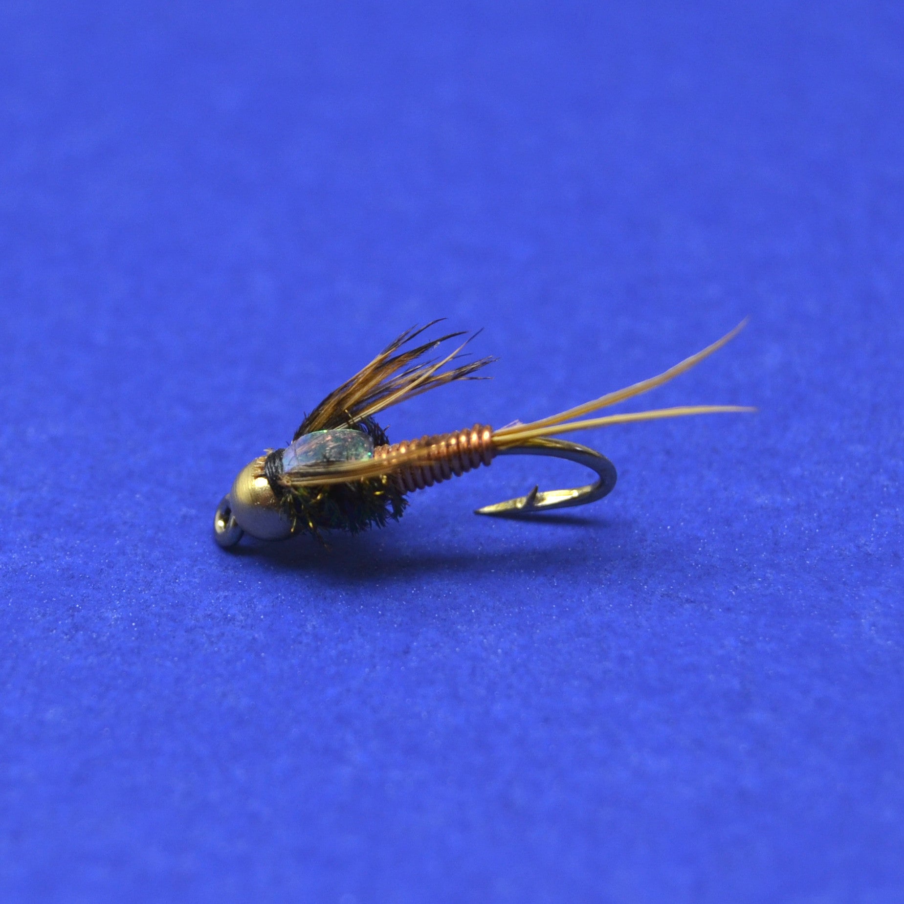 Bead Head FlashBack Copper John- RED – Baxter House River Outfitters